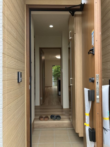 中古戸建の玄関