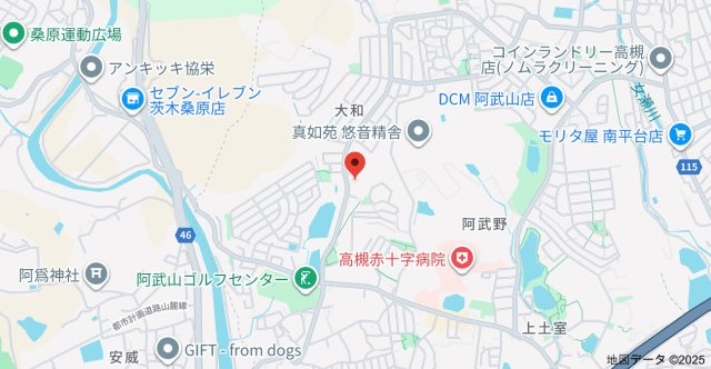 リアライズ高槻の地図