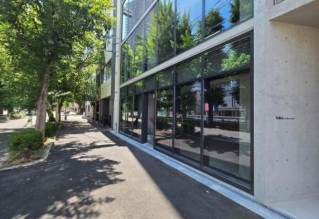 大阪市北区中崎西１丁目の店舗事務所の外観パース