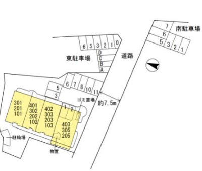 【区画図】 | グランディ―ル東山