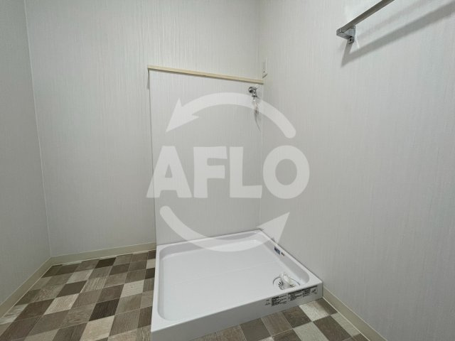 メゾンセレナの洗面所|メゾンセレナ　洗濯機置き場