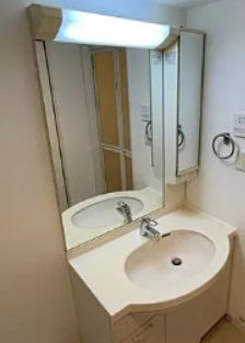 【独立洗面台】 | 東雲キャナルコートCODAN20号棟 | 独立洗面台で身支度をすべて済ませてしまいましょう