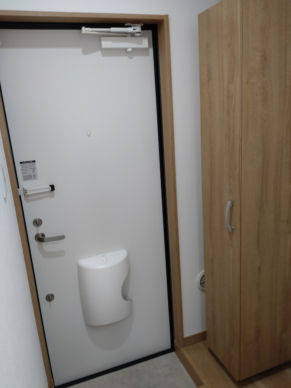 シエル佐倉の玄関