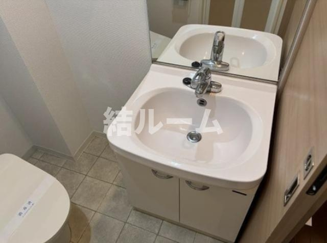 練馬区貫井５丁目の賃貸マンションの洗面所