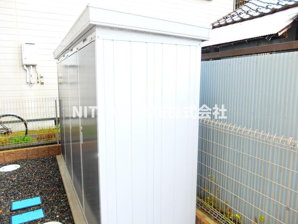 マーサ出雲のその他共用部分|便利な外部物置付きです！