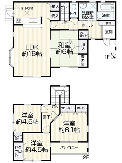 【間取り】 | 福岡市早良区内野3丁目　戸建て