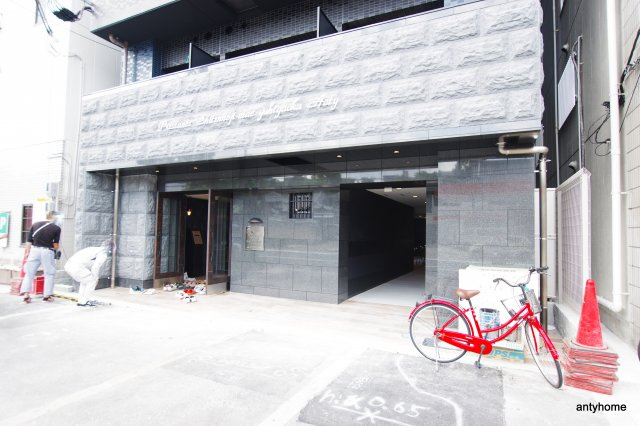 プレサンス四天王寺前夕陽ヶ丘アクティ　仲介手数料無料のエントランス