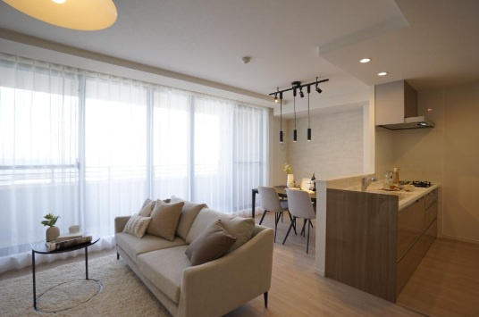 須磨シーサイドヒルズⅡの居間・リビング