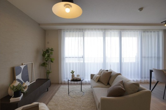 須磨シーサイドヒルズⅡの居間・リビング