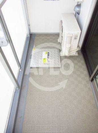 クリスタルグランツ西本町のバルコニー|クリスタルグランツ西本町　バルコニー