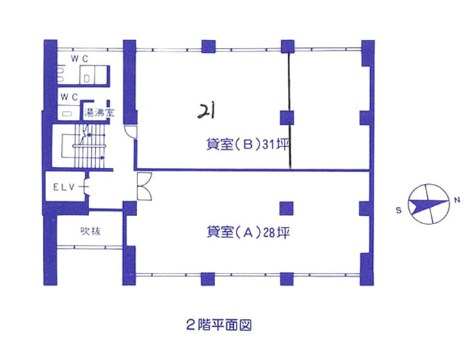 名南クリヤマビルの間取り