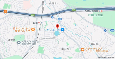 【地図】 | プラウド千里山田