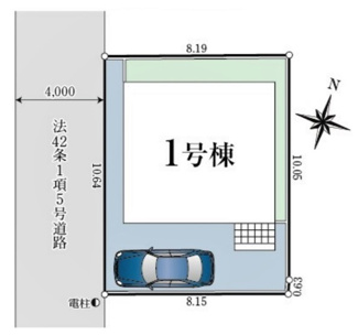 【区画図】 | 清瀬市中里1丁目　全1棟　1号棟 | 清瀬市中里1丁目　全1棟
