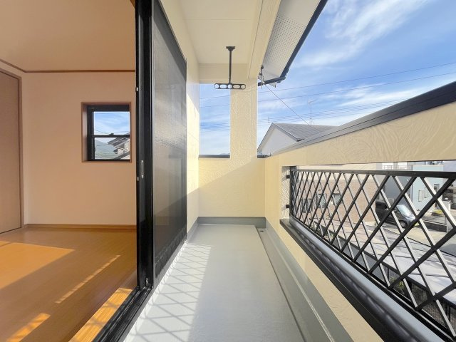 福岡市早良区内野３丁目のバルコニー