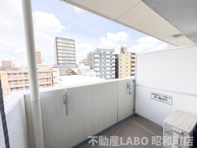 フェアリーコートあびこのバルコニー