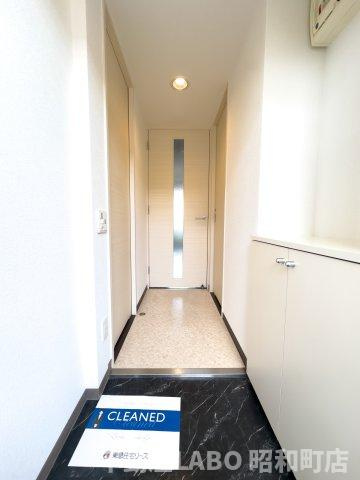 フェアリーコートあびこの玄関