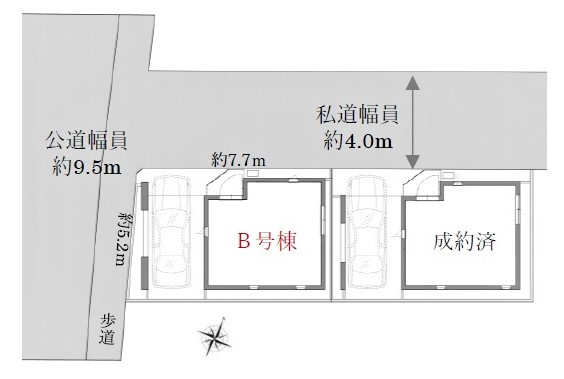 西東京市ひばりが丘北2丁目　全2棟　B号棟
