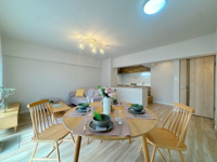 【居間・リビング】 | ふよう香椎浜ハイツ☆仲介手数料無料☆