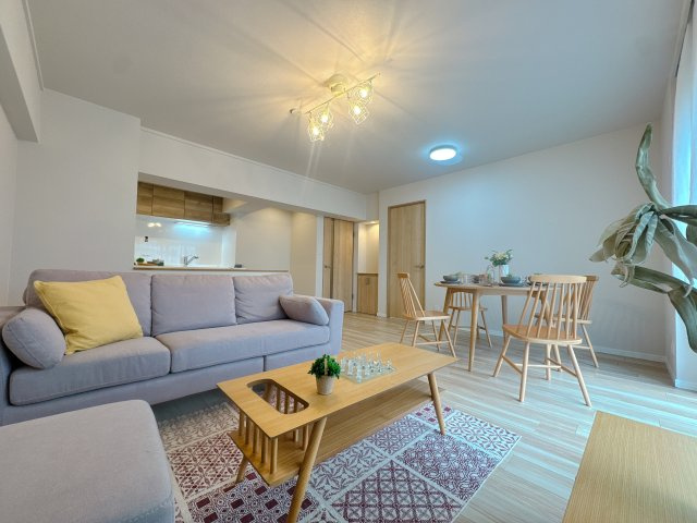 【居間・リビング】 | ふよう香椎浜ハイツ☆仲介手数料無料☆