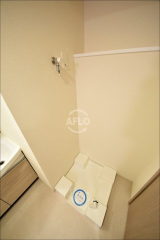 プレサンス北浜レガーロの洗面所|プレサンス北浜レガーロ　室内洗濯機置き場