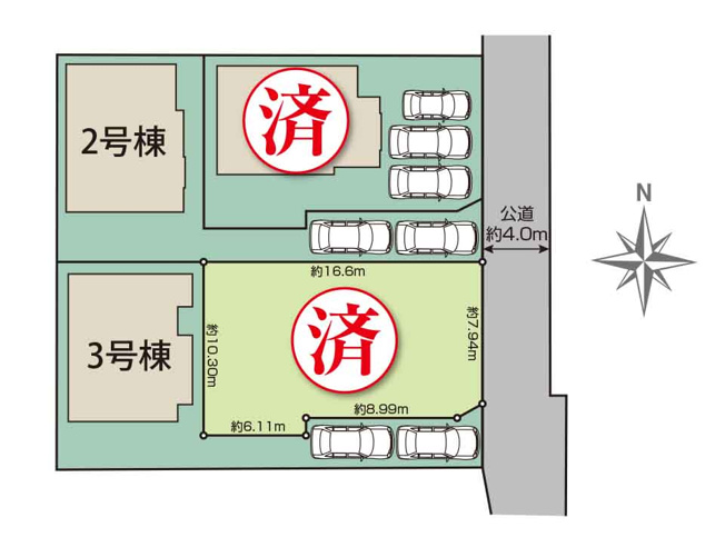 【区画図】 | 新築一戸建て「小田原市国府津」