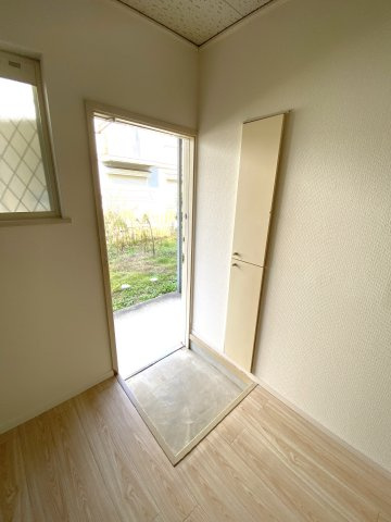 アムスプラザ Aの玄関