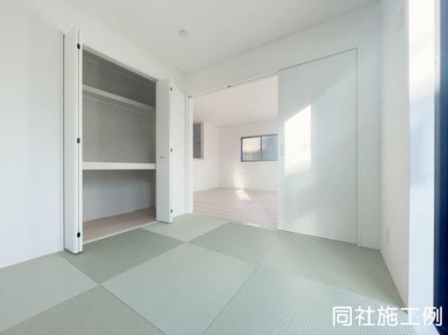 新築戸建・新築建売　熊谷市江南中央一丁目【制震＋耐震】江南南小・江南中の和室|※同社施工例