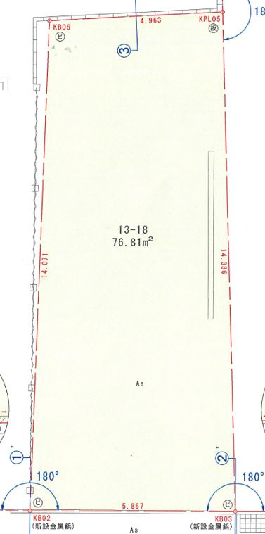 中央1丁目　中古物件の地図|隣接売土地