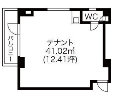 【間取り】 | 名駅ブライトビル【　サロン系おすすめ　】