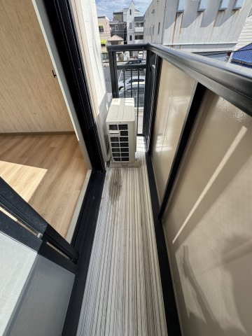 ハイツアビエスフィルマのバルコニー