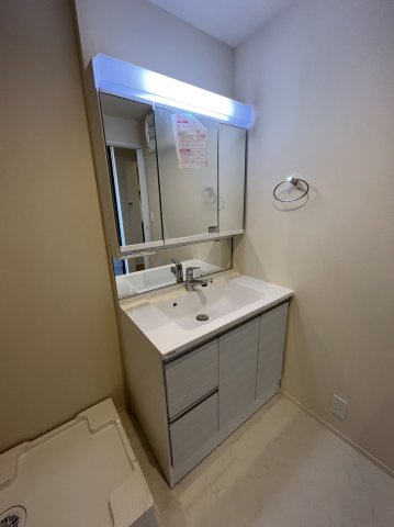 ＢＯＲＩＫＩおおの台西棟の洗面所