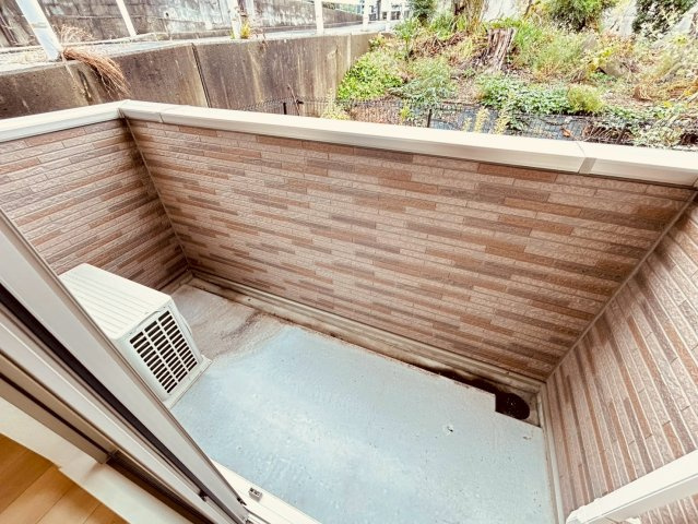 シャン・ド・プレールAのバルコニー