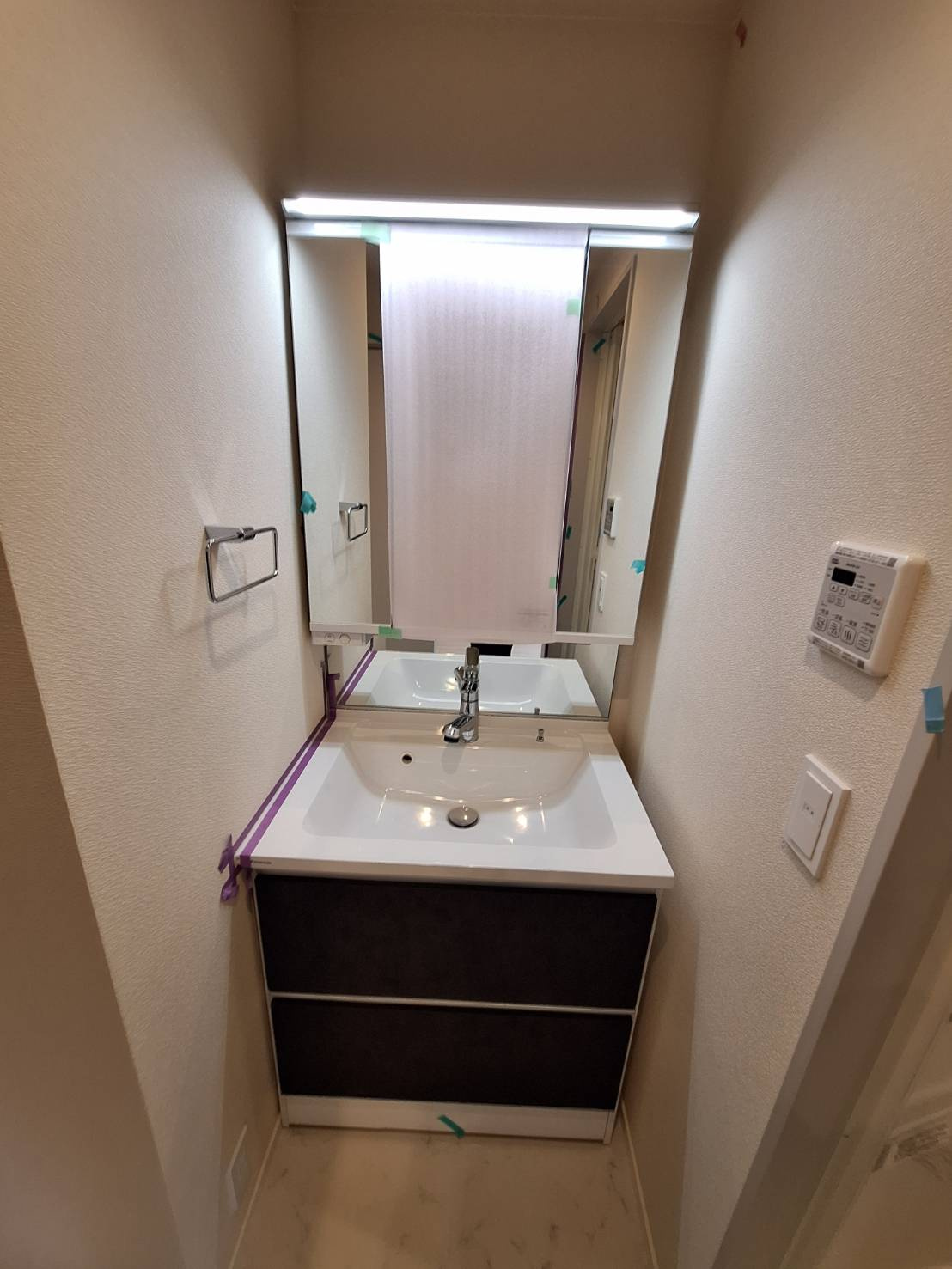 キャリアライズ湘南の洗面所