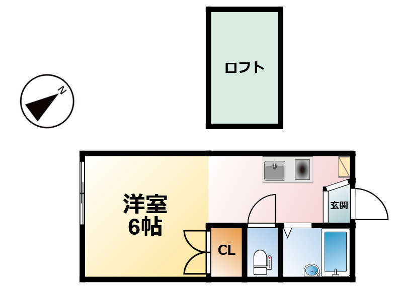 コンフォートⅡの間取り