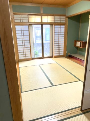北出島平屋の和室