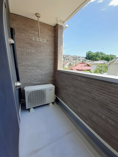 シャンラフレシールのバルコニー