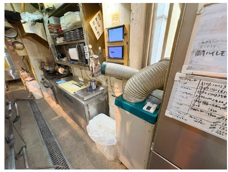 天豊ビルの内装