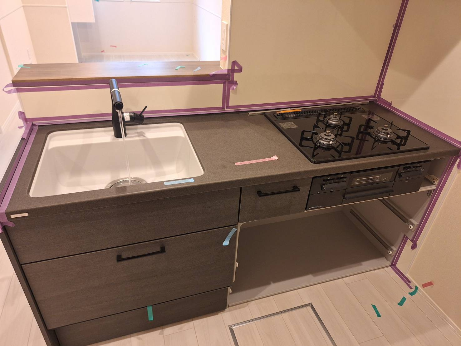 キャリアライズ湘南のキッチン