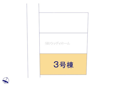 【区画図】 | 春日部市米島6期　新築一戸建て　3号棟