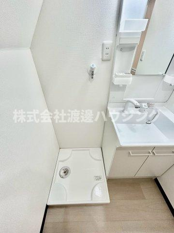 大蓮南3丁目テラスハウスの設備|室内洗濯パン