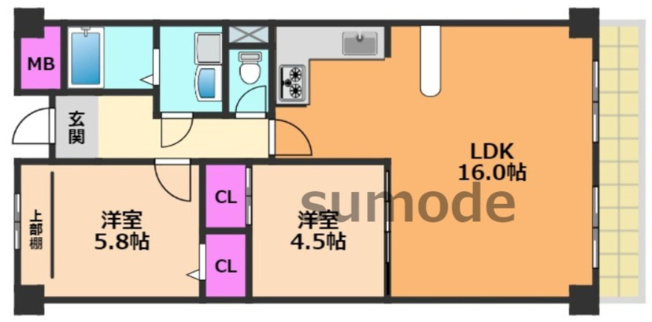 【間取り】 | リアライズ高槻