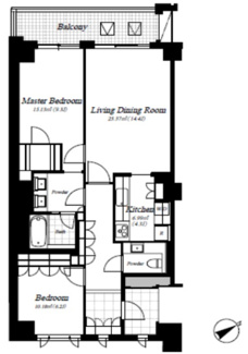 【間取り】 | 麻布第一マンションズ