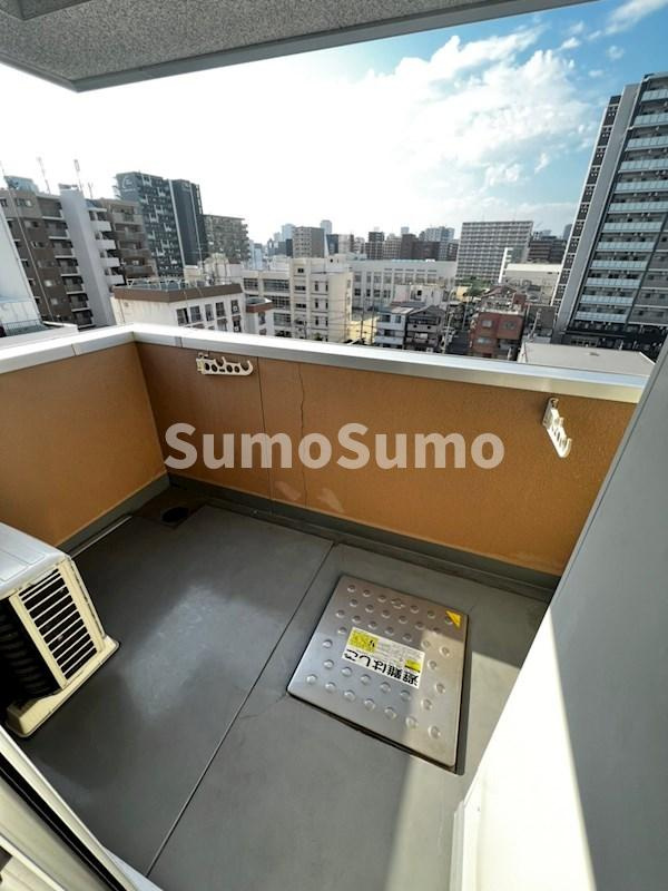 Dolce Vita 難波南のバルコニー