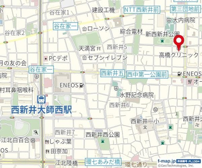【地図】 | ＡＰＴ西新井
