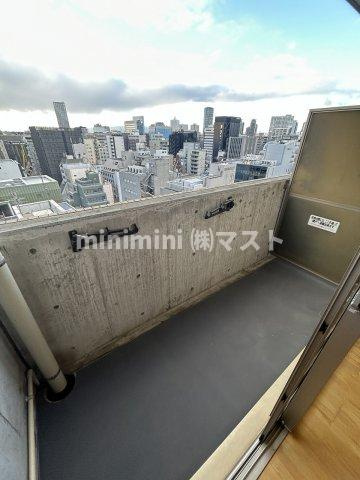 大阪市西区立売堀１丁目の賃貸マンションのバルコニー