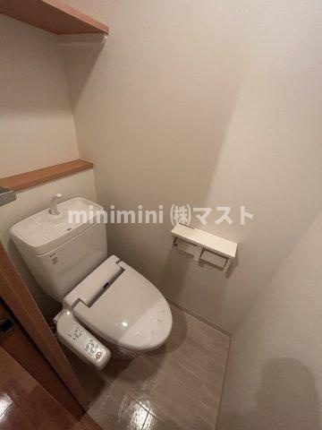 大阪市西区立売堀１丁目の賃貸マンションのトイレ