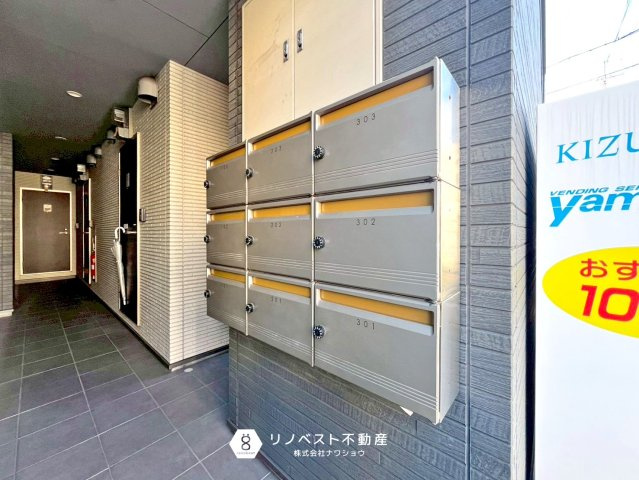 大阪市生野区南巽一棟の設備|個別の郵便ポストもエントランスにございます！