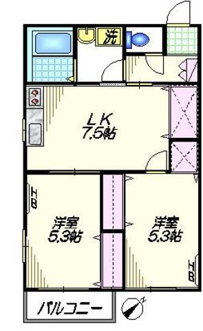 カーサマキの間取り