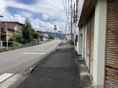 【前面道路含む現地写真】 | 出水市高尾野町柴引字山下 土地