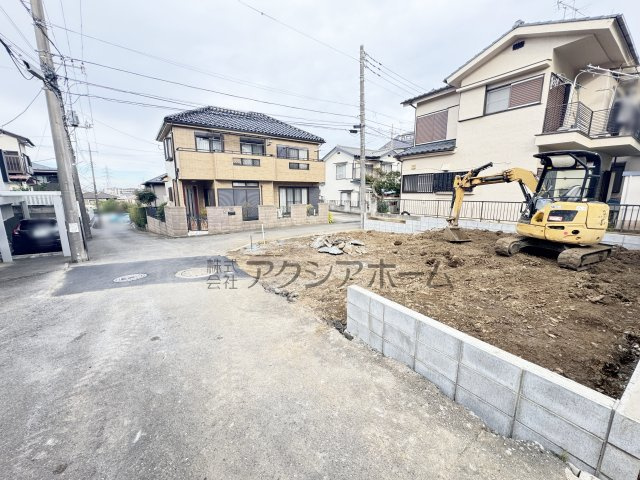 所沢市小手指南1丁目・全2棟　新築一戸建　2号棟の外観|現地写真（2025年11月6日撮影）